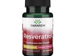 Resveratrol 250 mg 30 Capsule, Swanson